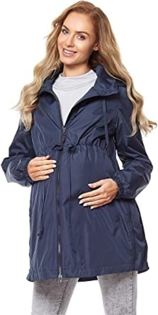 Women's Maternity Drawstring Jacket 1