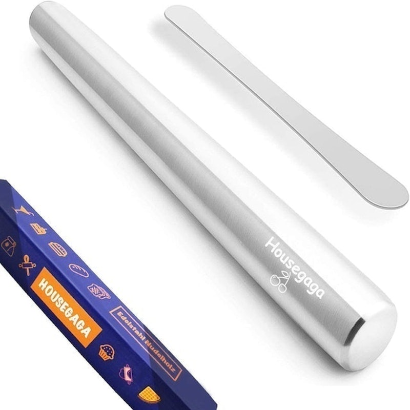 Stainless Steel Small Non-Stick Rolling Pin 1