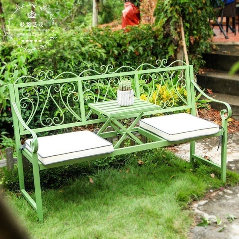 Cast Iron Garden Bench 1