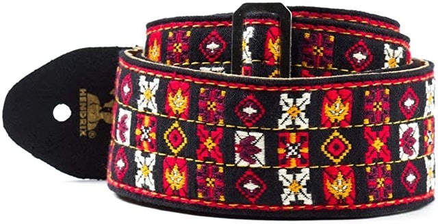 Jimi Hendrix Woodstock Guitar Strap 1