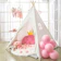 Wilwolfer Kids' Teepee Tent 1