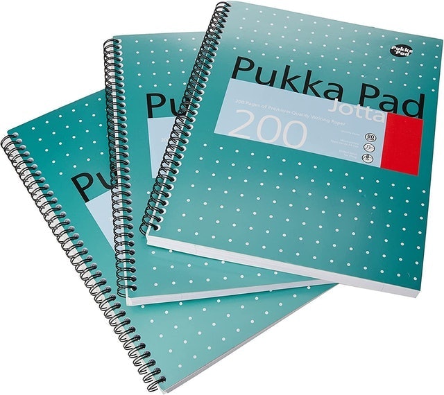 Metallic Jotta Wirebound Notebook 1