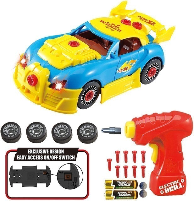 Take Apart / Build Your Own Toy Car 1