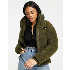 Baffled Sherpa Fleece Jacket