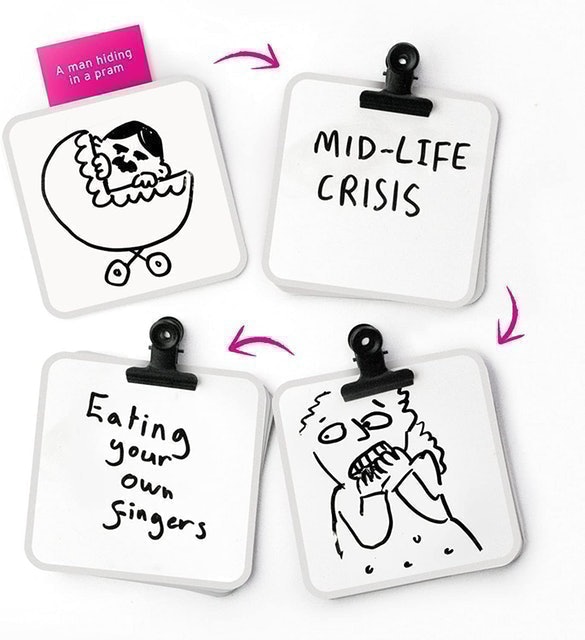 Scrawl Adult Board Game | Terrible Drawings and Ridiculous Guesses 3