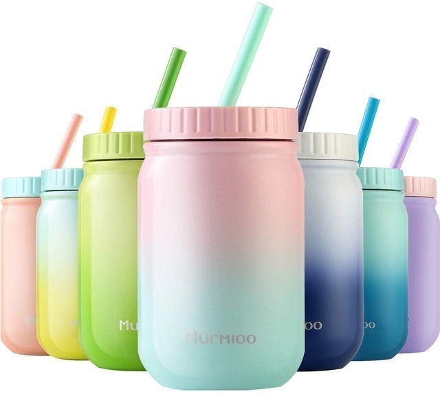 Stainless Steel Straw Tumbler 1