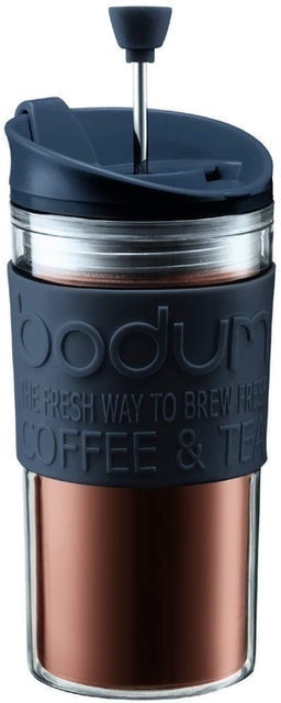 French Press Coffee Maker & Travel Mug 1