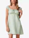Forever New Imogen Linen Mini Dress, Soft Pistachio 1