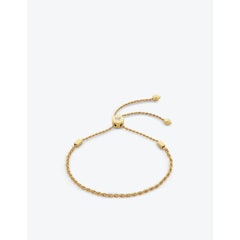 Corda Recycled 18ct Yellow Gold-Plated Vermeil Sterling Silver Friendship Bracelet
