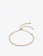 Monica Vinader Corda Recycled 18ct Yellow Gold-Plated Vermeil Sterling Silver Friendship Bracelet 1