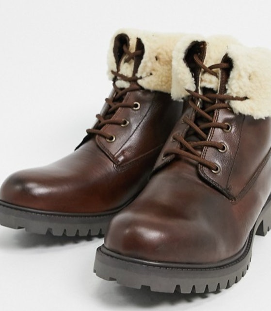 Chagan Leather Lace-up Boots 1