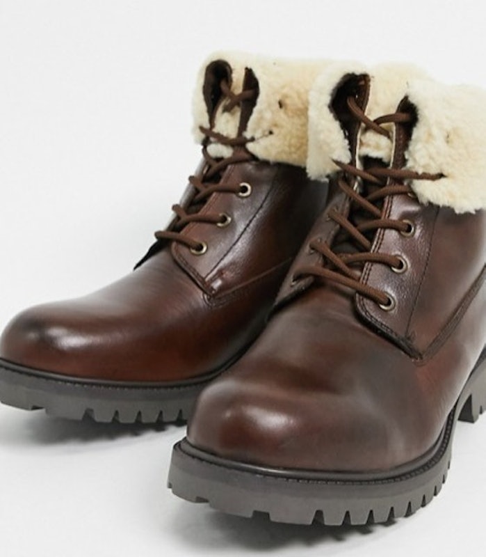Chagan Leather Lace-up Boots 1