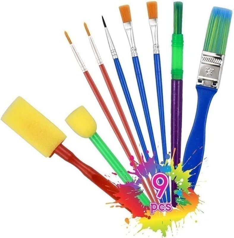 Children's Artist Paint Brushes Set 1