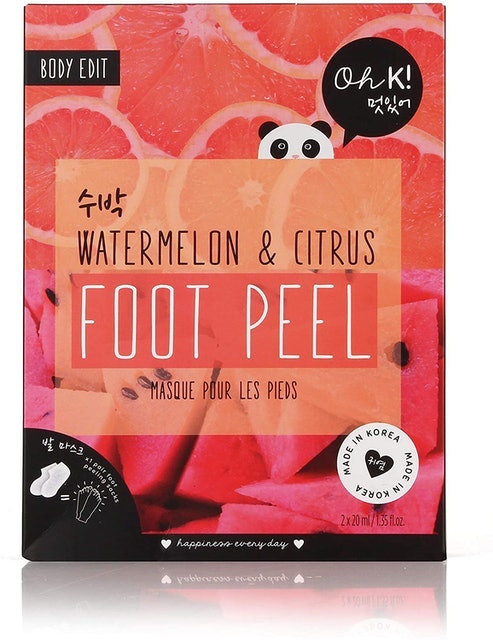 Watermelon Pink Foot Peel 1