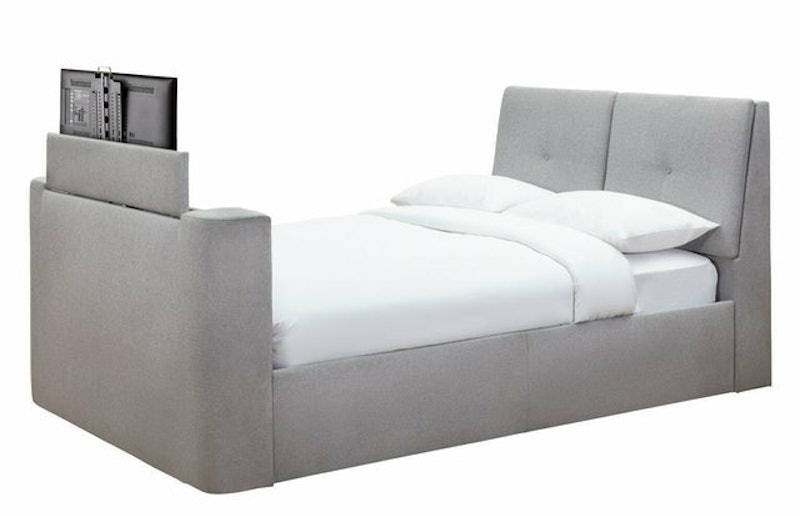 Jakob Double TV Ottoman Bed Frame 1