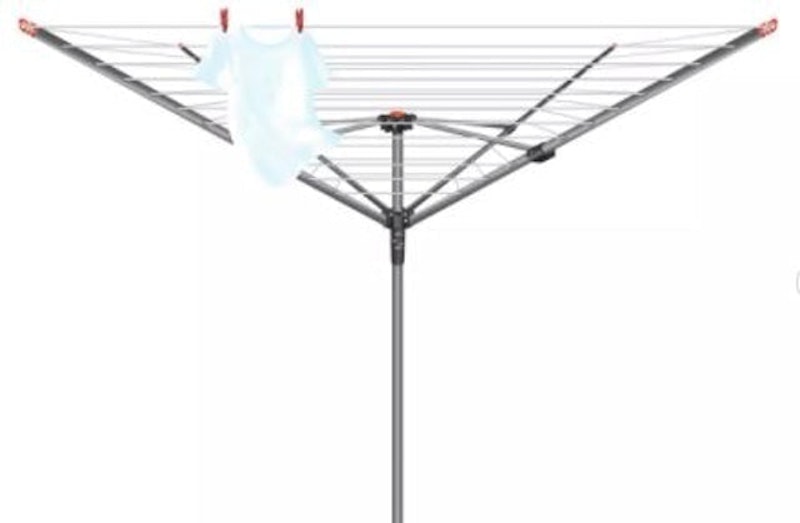 50m 4 Arm Rotary Outdoor Washing Line 1