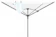 Vileda 50m 4 Arm Rotary Outdoor Washing Line 1