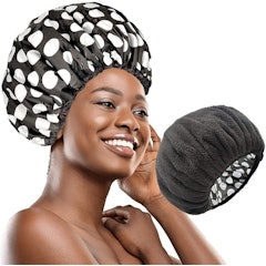 Triple Layer Shower Cap