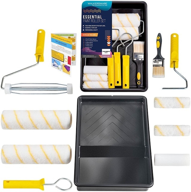 10PC Paint Roller Tray Set 1