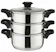 Russell Hobbs 3-Tier Stainless Steel Steamer 1