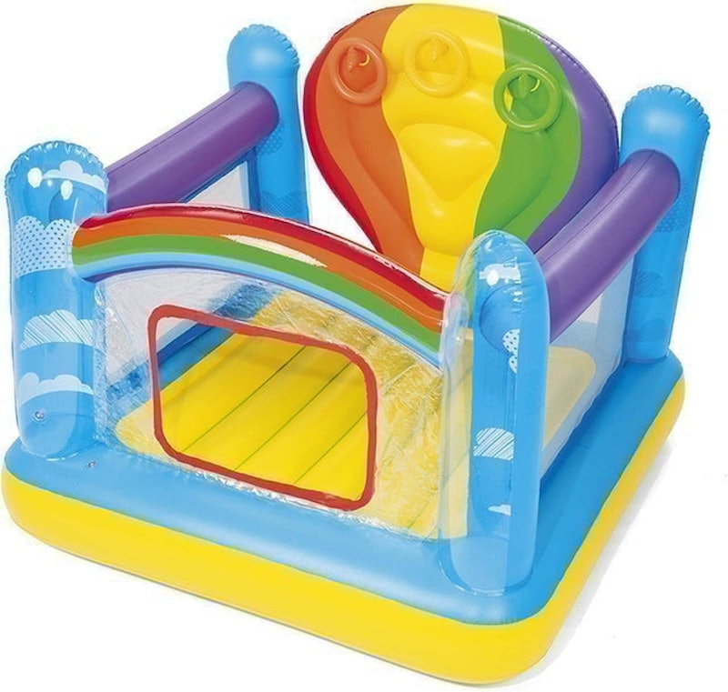 Up, In and Over Inflatable Hot Air Balloon Bouncy Castle 1