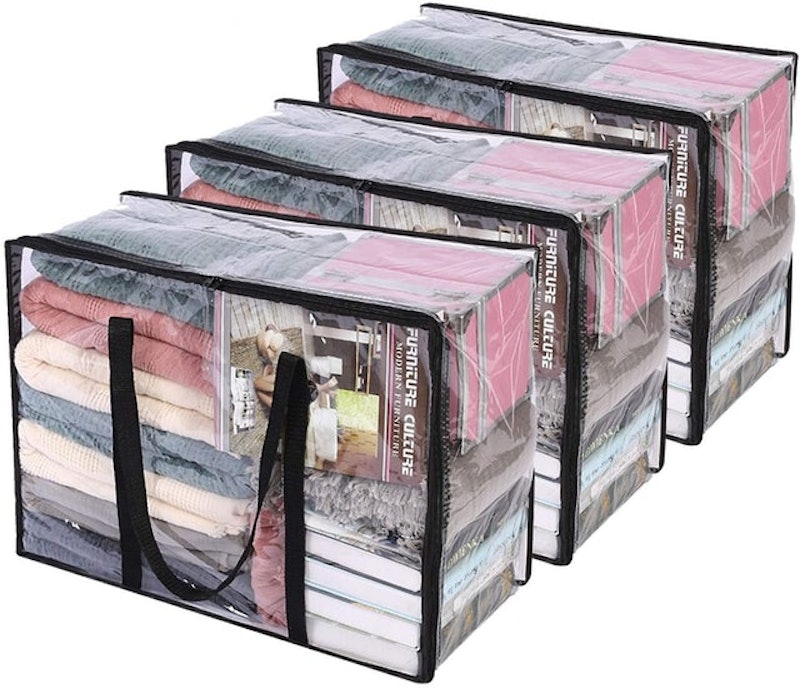 Clear Clothes Storage Bag 1