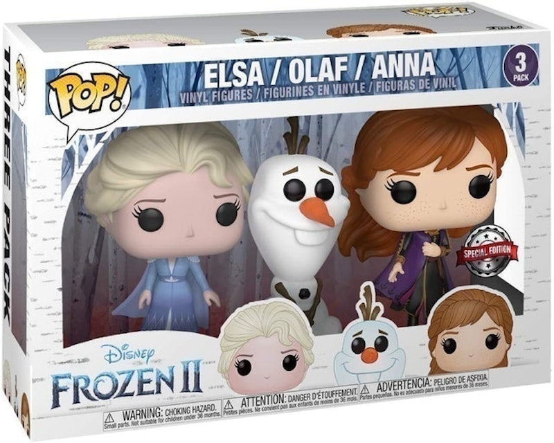 Frozen II - Travel Elsa, Travel Anna, & Olaf (Special Edition) 3-Pack 1