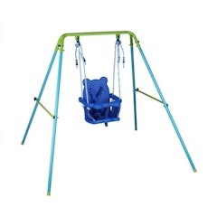 Blue Toddler Folding Swing