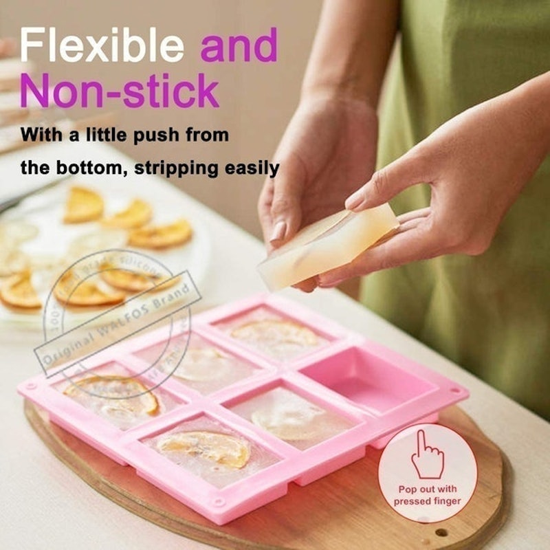 Rectangular Silicone Soap Molds 2