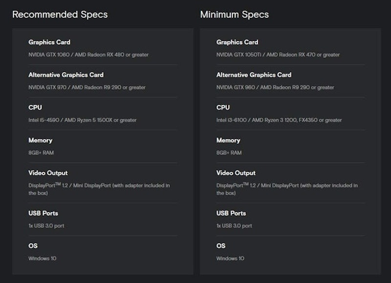 Oculus Rift S 2