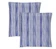 Argos Home 2 Garden Cushion Pads - Coastal Stripe 1
