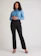 Tu Black Bootcut Trousers With Stretch 1