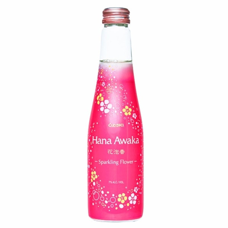 Hana Awaka Sparkling Flower Sake 1