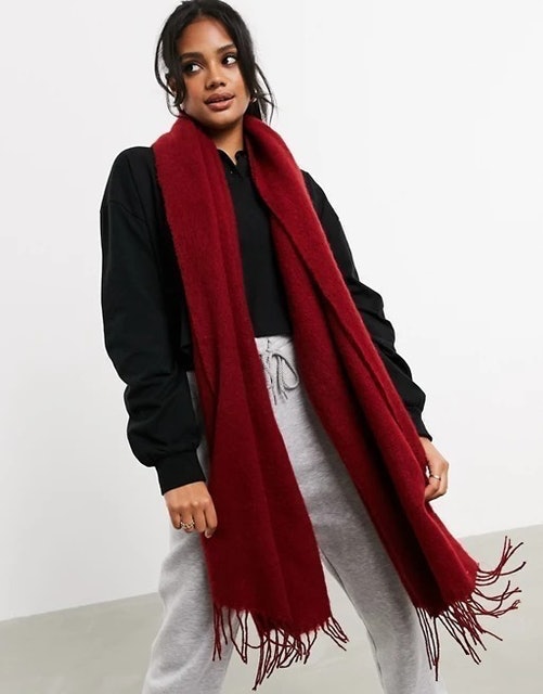 Supersoft Long Woven Scarf 1