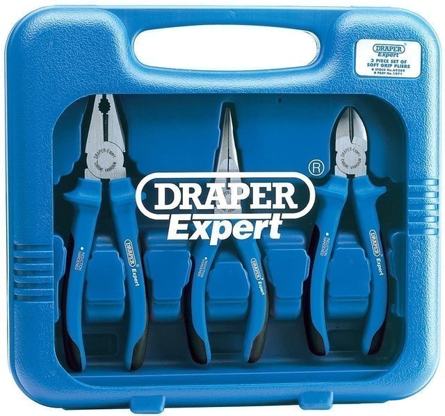Expert 3-Piece Soft-Grip Pliers Set 1