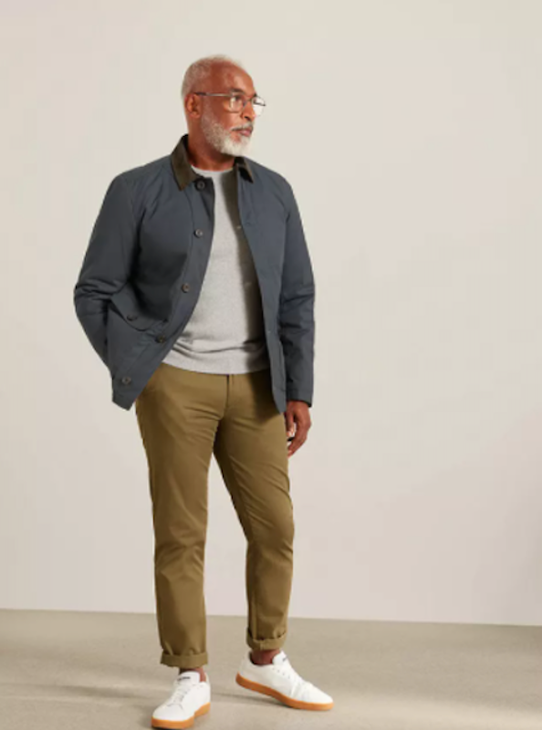Wax Cotton Cord Collar Jacket 3