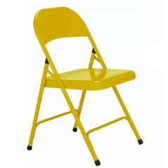Macadam Metal Folding Chair