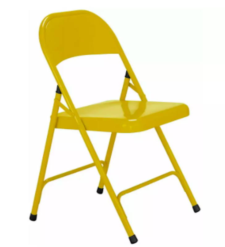 Macadam Metal Folding Chair 1
