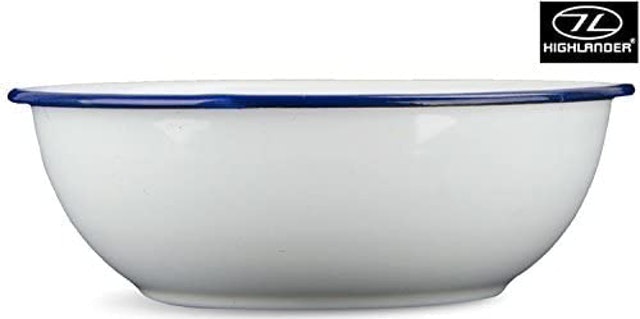 Vintage Style Enamel Dinnerware Set  3