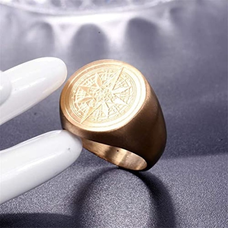 Retro Compass Mysterious Ring 2