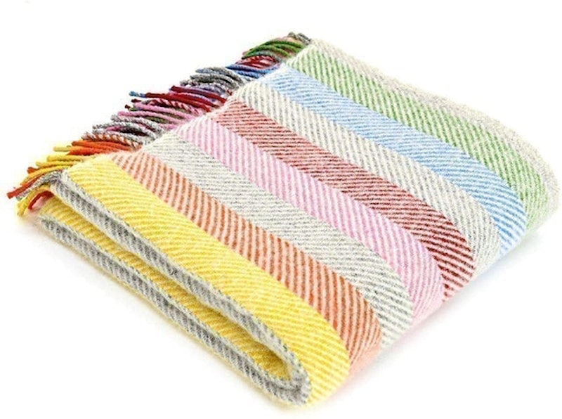 Lifestyle Rainbow Pure Wool Throw 1