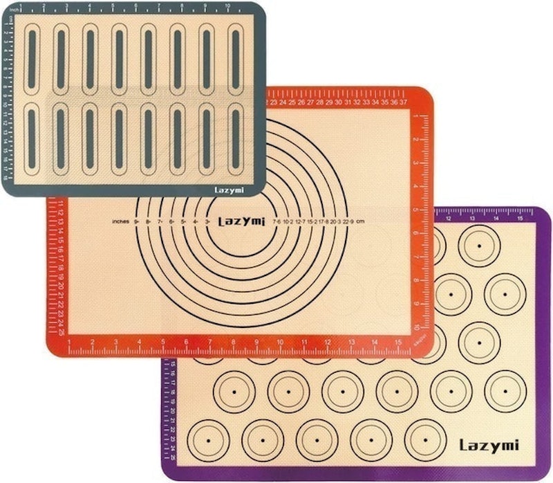 Non-Stick Silicone Baking Mats Sheet with Measurement 1