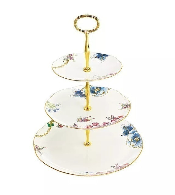 Butterfly Bloom 3-Tier Cake Stand 2