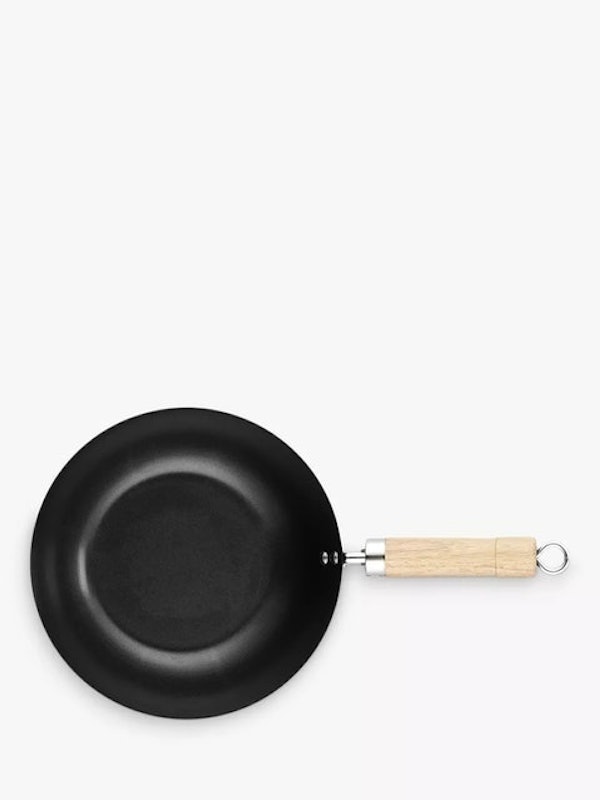 Non-Stick Carbon Steel Wok 2