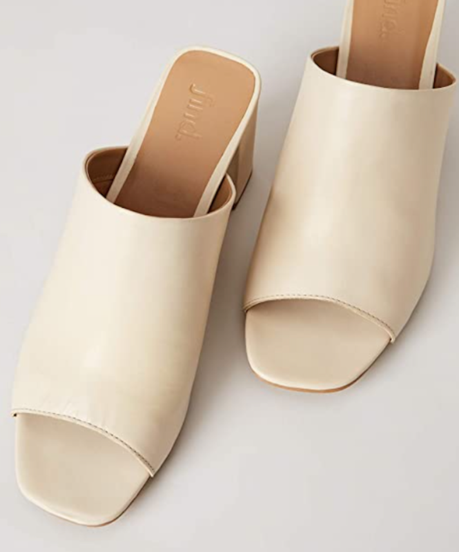Open Toe Mule Heels 1