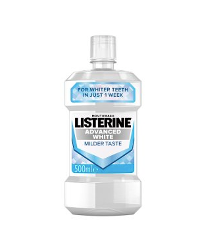Advanced White Milder Taste Mouthwash 1