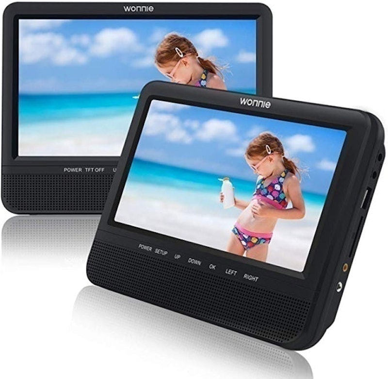 7.5” Dual Portable DVD Player 1