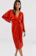 ASOS DESIGN Midi Dress With Batwing Sleeve 1