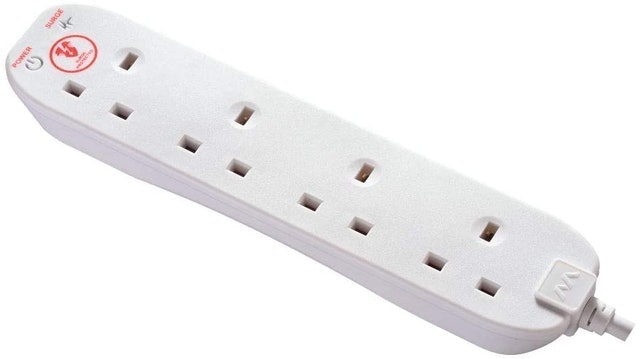 Four Socket Power Surge Protected Extension Lead 2