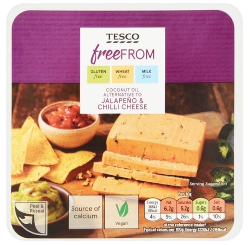 Free From Coconut Oil Alternative To Jalapeno & Chilli Cheddar 1